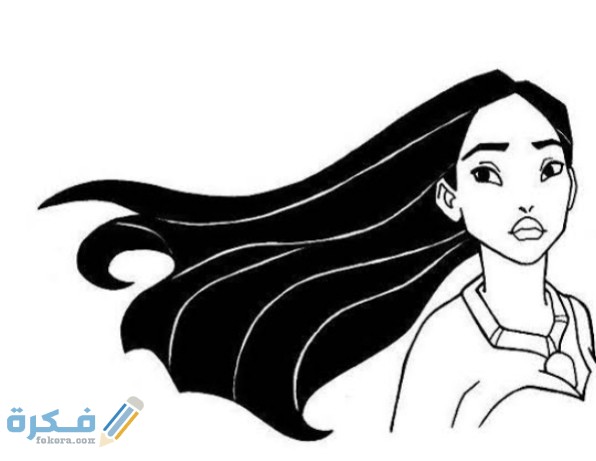 كيفية رسم اميرات ديزني بالخطوات 