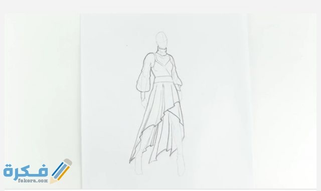  كيفية رسم فساتين وازياء للاطفال