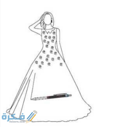  كيفية رسم فساتين وازياء للاطفال