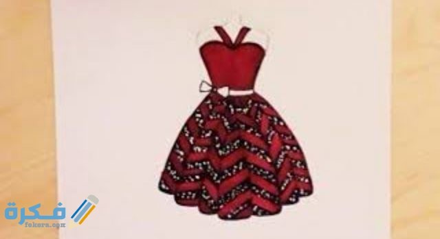  كيفية رسم فساتين وازياء للاطفال