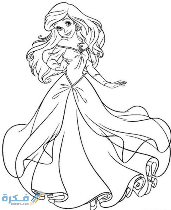 كيفية رسم العروسة باربي بالصور