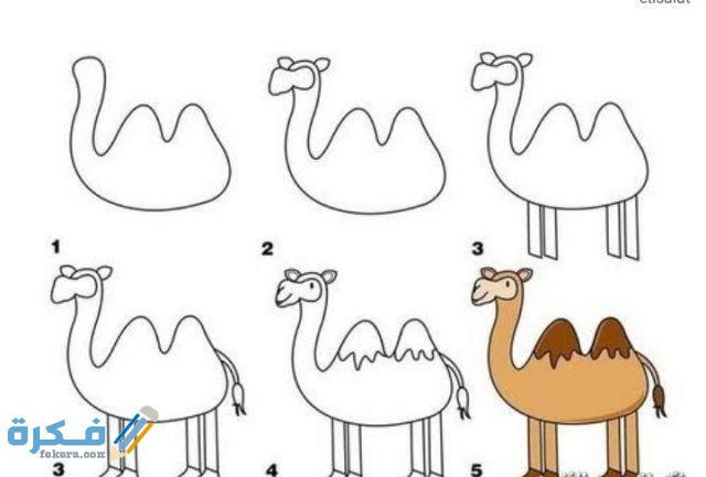 كيفية رسم حديقة حيوانات للاطفال