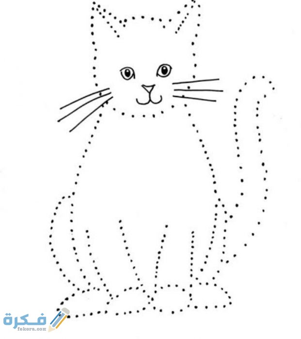 كيفية رسم بالنقاط للاطفال 