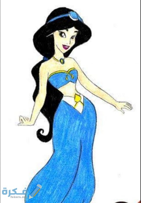  كيفية رسم اميرات جميلات