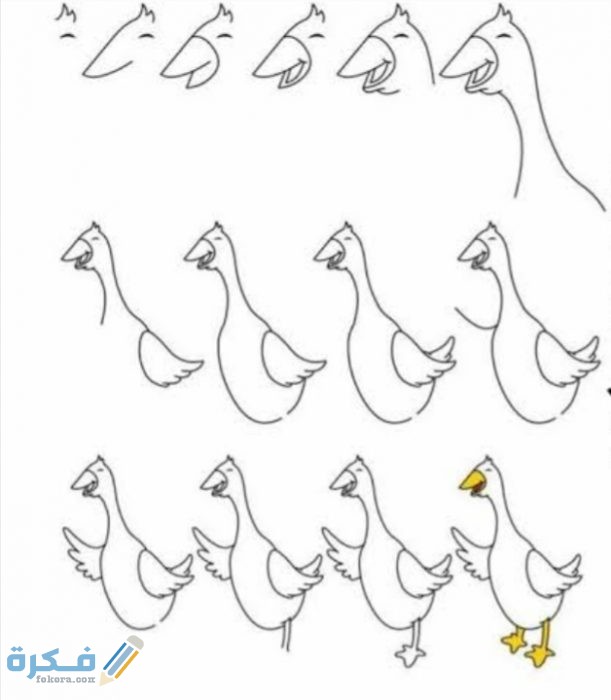 كيفية رسم مزرعة كاملة للاطفال