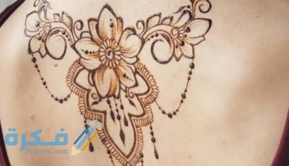 نقش حناء ورود كبيرة 2021 نقش حناء ورود كبيرة 2021