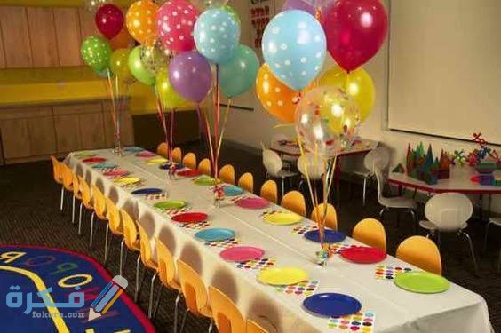 أفكار مختلفة لتزيين طاولة عيد ميلاد طفلك
