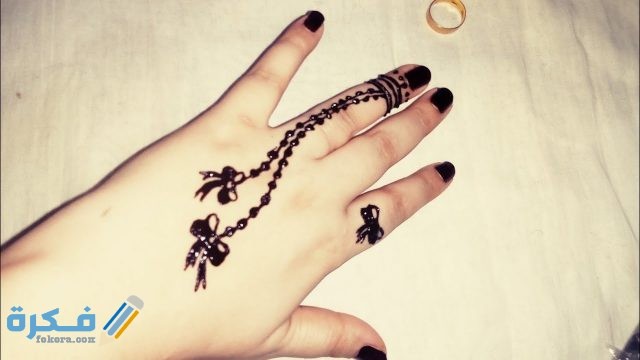 صور رسومات حنة بسيطة صور رسومات حنة بسيطة