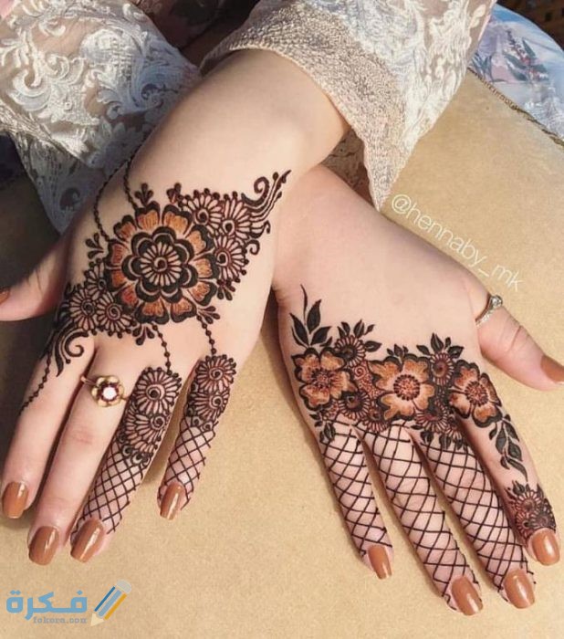 صور نقش حنه للاصابع اماراتي صور نقش حنه للاصابع اماراتي