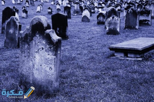 الدفن في المنام