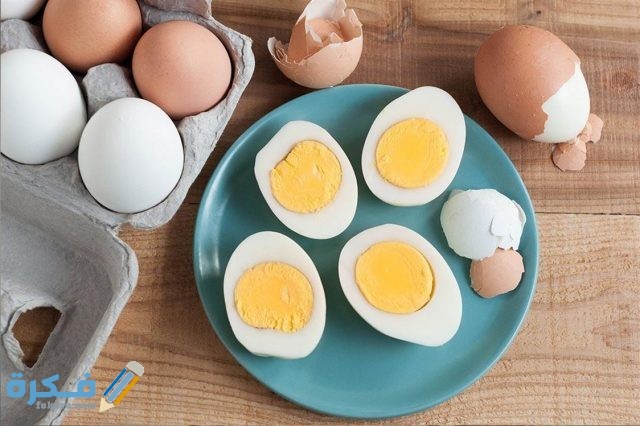 العناصر الغذائية في البيض