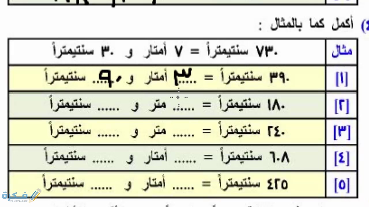 تحويل من متر إلي قدم