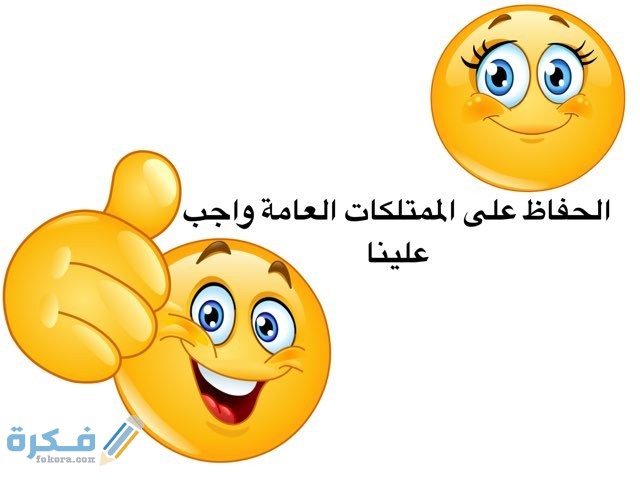 عبارات عن المحافظة على الممتلكات العامة