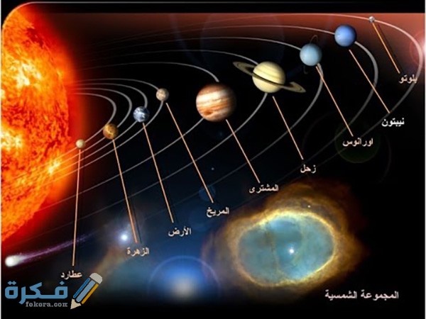 تكون قوة الجاذبية الشمسية أكبر عند