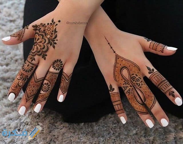 نقوش حنة للعروس