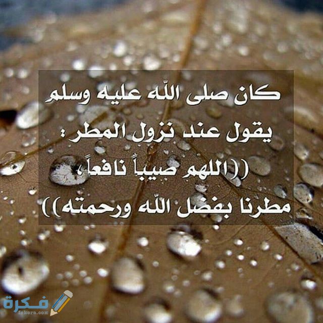 دعاء طلب المطر