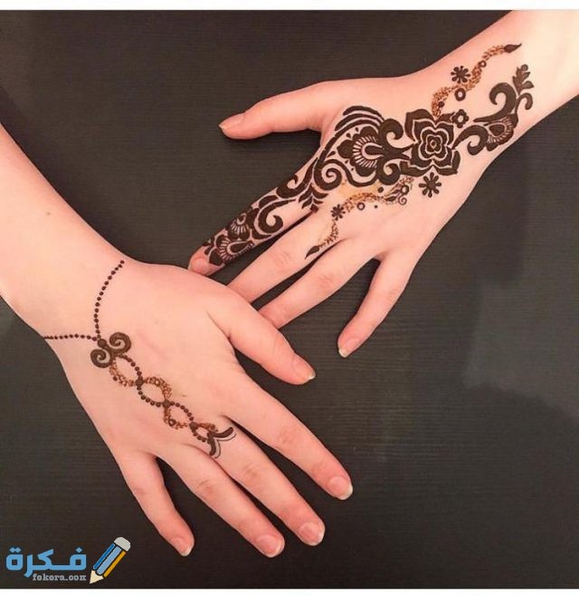 نقوش حنة للعروس