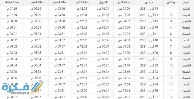 التوقيتات الرسمية لأذان المغرب في رمضان في الإمارات