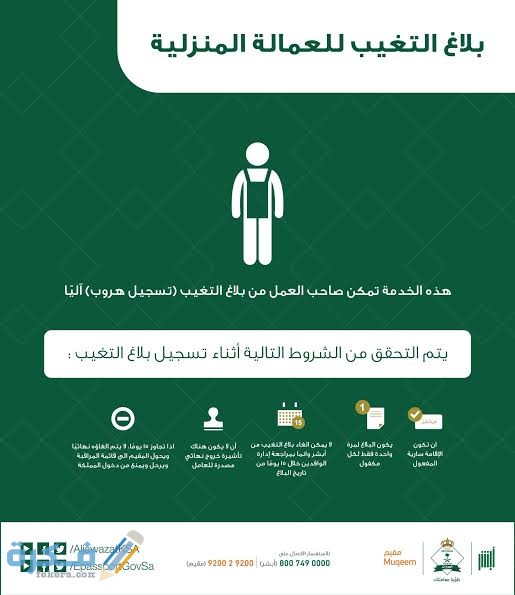 القرارات الأخيرة في السعودية إلغاء بلاغات هروب 2021