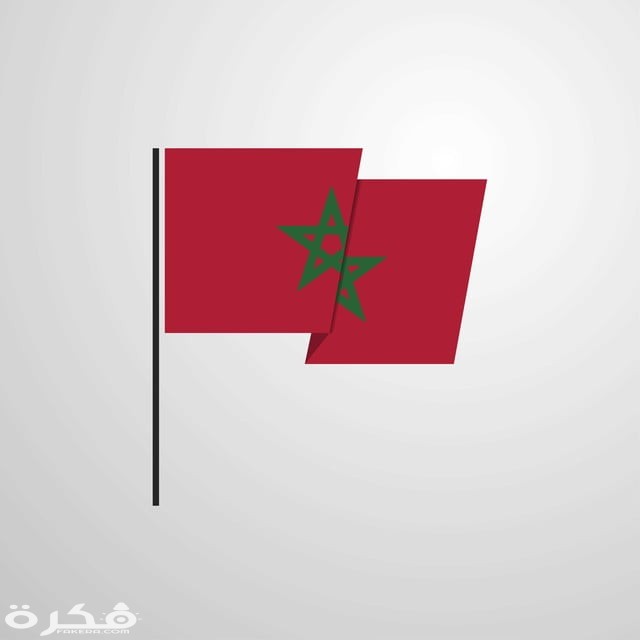 morocco waving flag design vector background png 120136