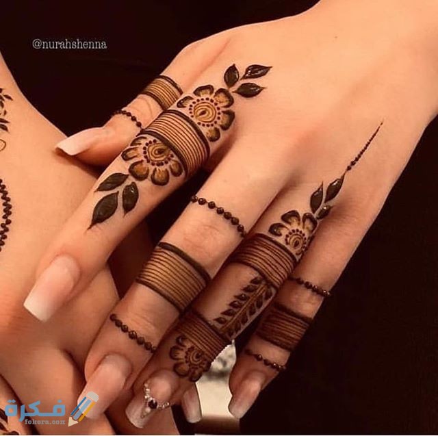 نقشات حنة عصرية وجديدة