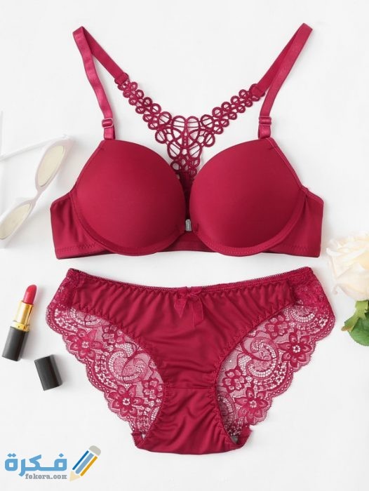 صور لانجري احمر