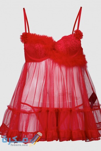 صور لانجري احمر