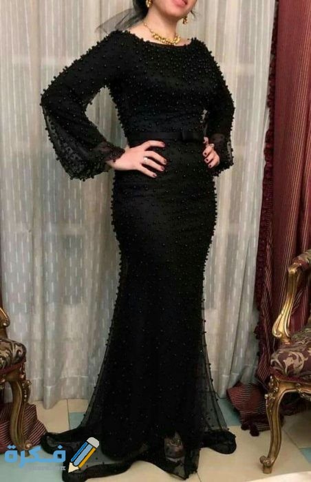 77226 الفستان الشيفون المنقوش 2