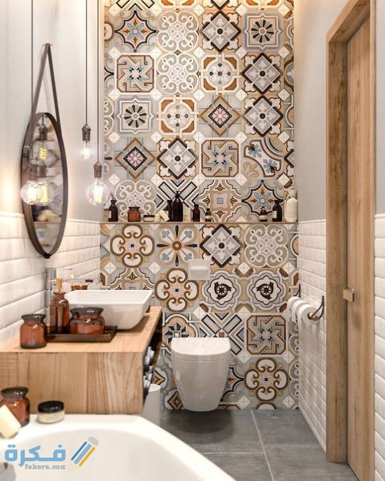 سيراميك حمامات صغيرة