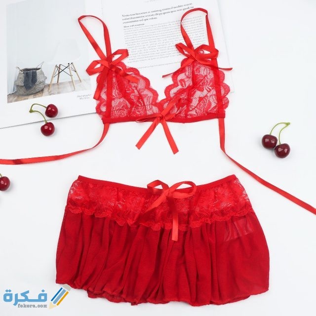 صور لانجري احمر