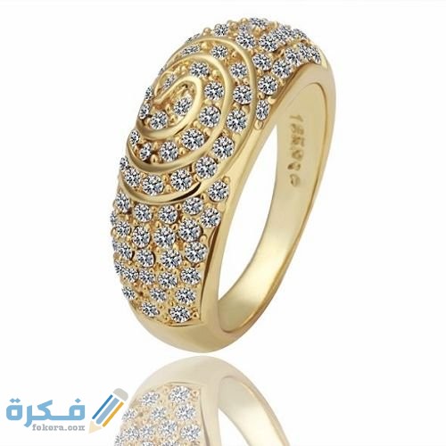 R070 fashion 18k yellow gold plated rings new fashion jewelry design crystal jewellery engagement ring wholesale