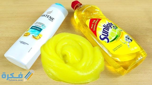 طريقة عمل السلايم بالصابون السائل