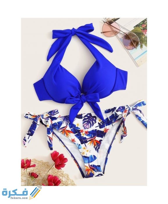 summer new women s bow knot fashion swimsuit sexy off the shoulder trendy bikini