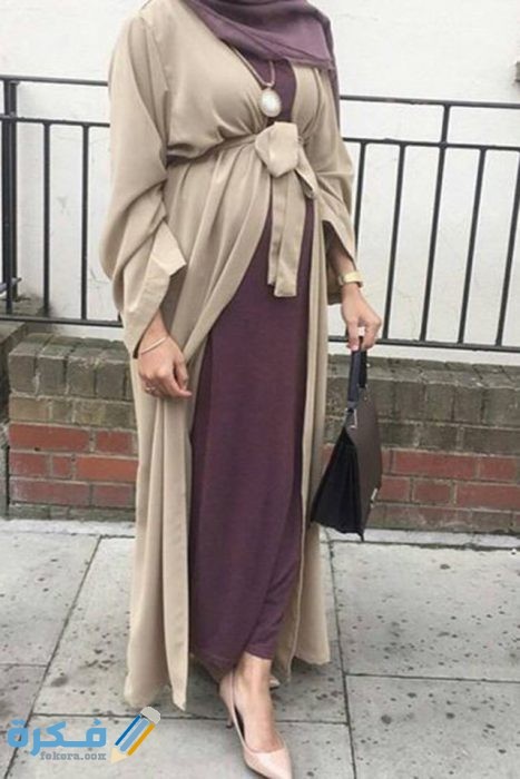 فساتين الحوامل المحجبات 2018 4