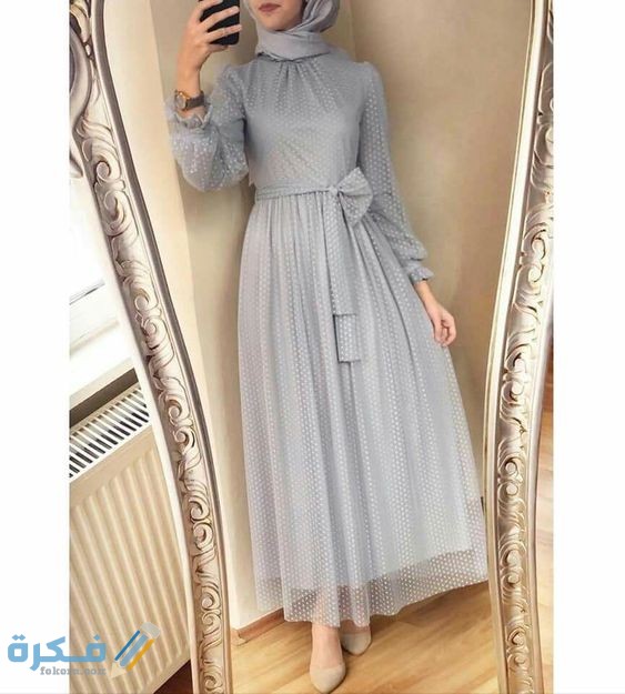 صور موديلات فساتين سهرة 2026 2 فساتين خطوبه للمحجبات مودرن