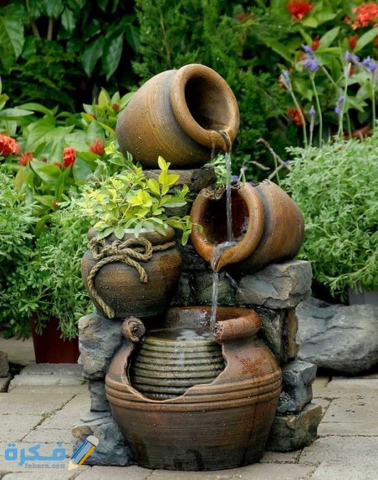 نافورات منزلية بسيطة