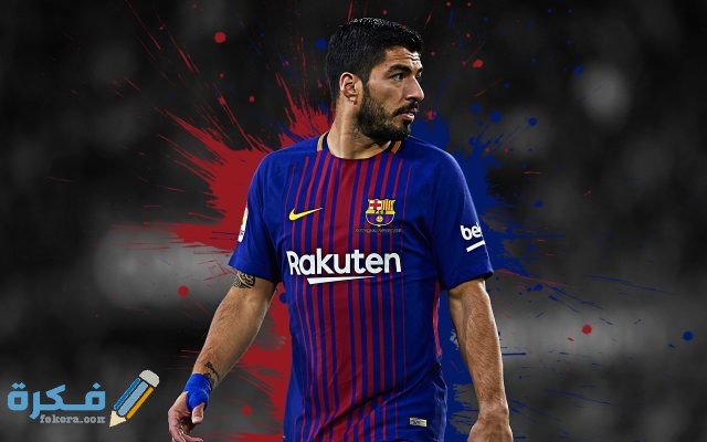 luis suarez 4k barcelona fc art uruguay football player