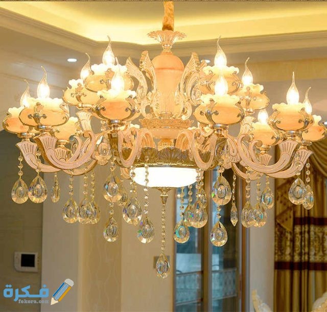 افضل طريقة لتنظيف ثريات الكريستال