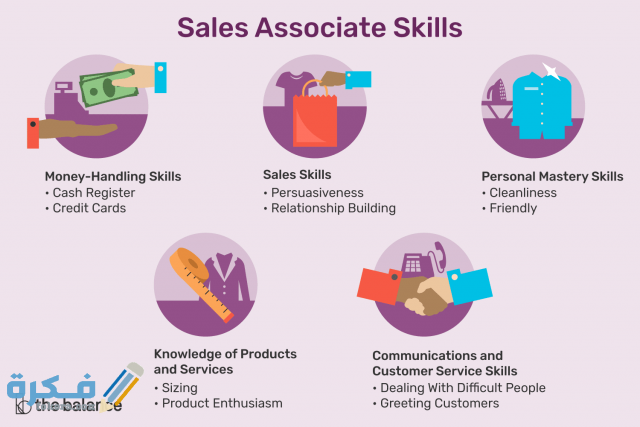 مهارات مندوب المبيعات