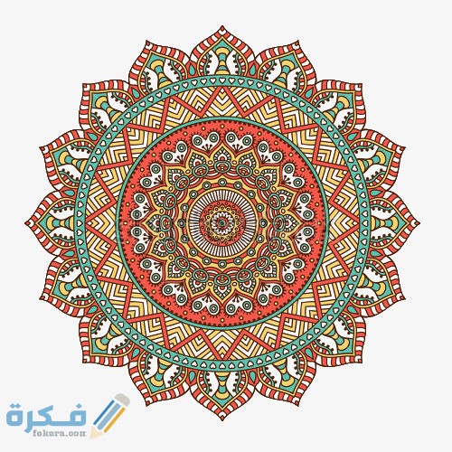 سكرابز زخارف احمر