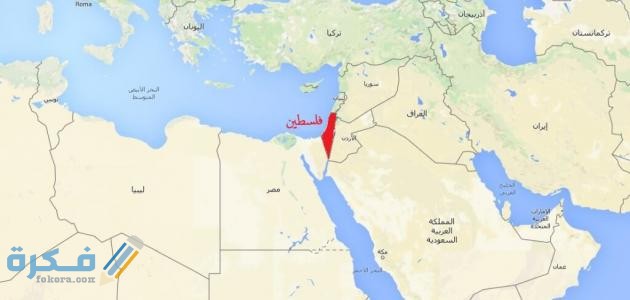 خريطة فلسطين بالمدن صماء كاملة موقع دولة فلسطين