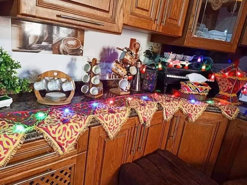 صور وافكار زينة رمضان للمطبخ