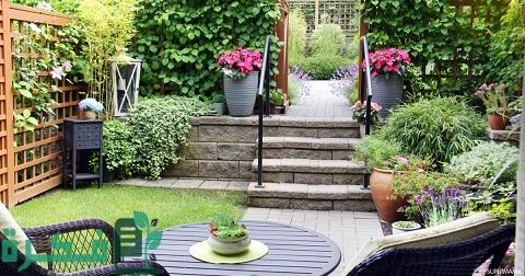 أفكار لتزيين حديقة المنزل 8