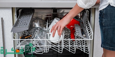 الأواني التي لا توضع في جلاية الصحون