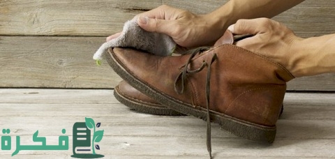 تنظيف أحذية الجلد الطبيعي