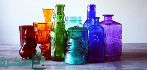 ما هي المادة الخام في صناعة الزجاج