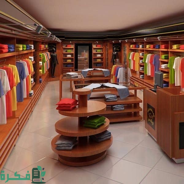 صور ديكورات محلات ملابس رجالى عصرية وحديثة 4 ديكور محلات الملابس الشبابية