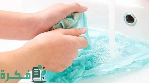 تنظيف شالات الجورجيت