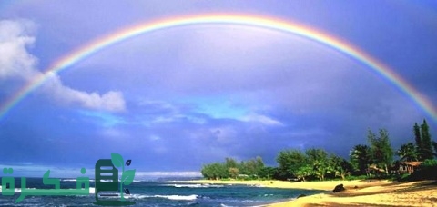 كم عدد الألوان في قوس قزح