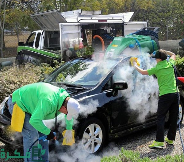 مشروع مغسلة سيارات متنقلة